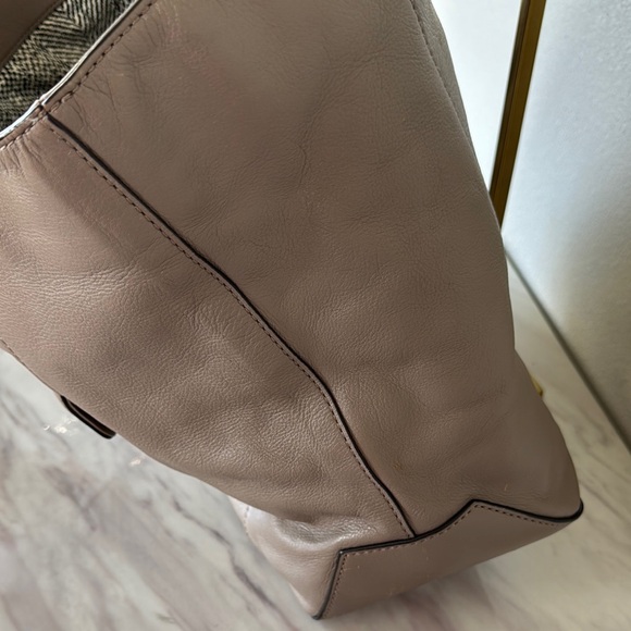 Rebecca Minkoff Taupe Structured Tote - Picture 12 of 13